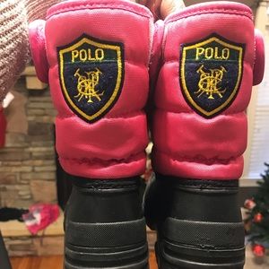 Girls polo boots